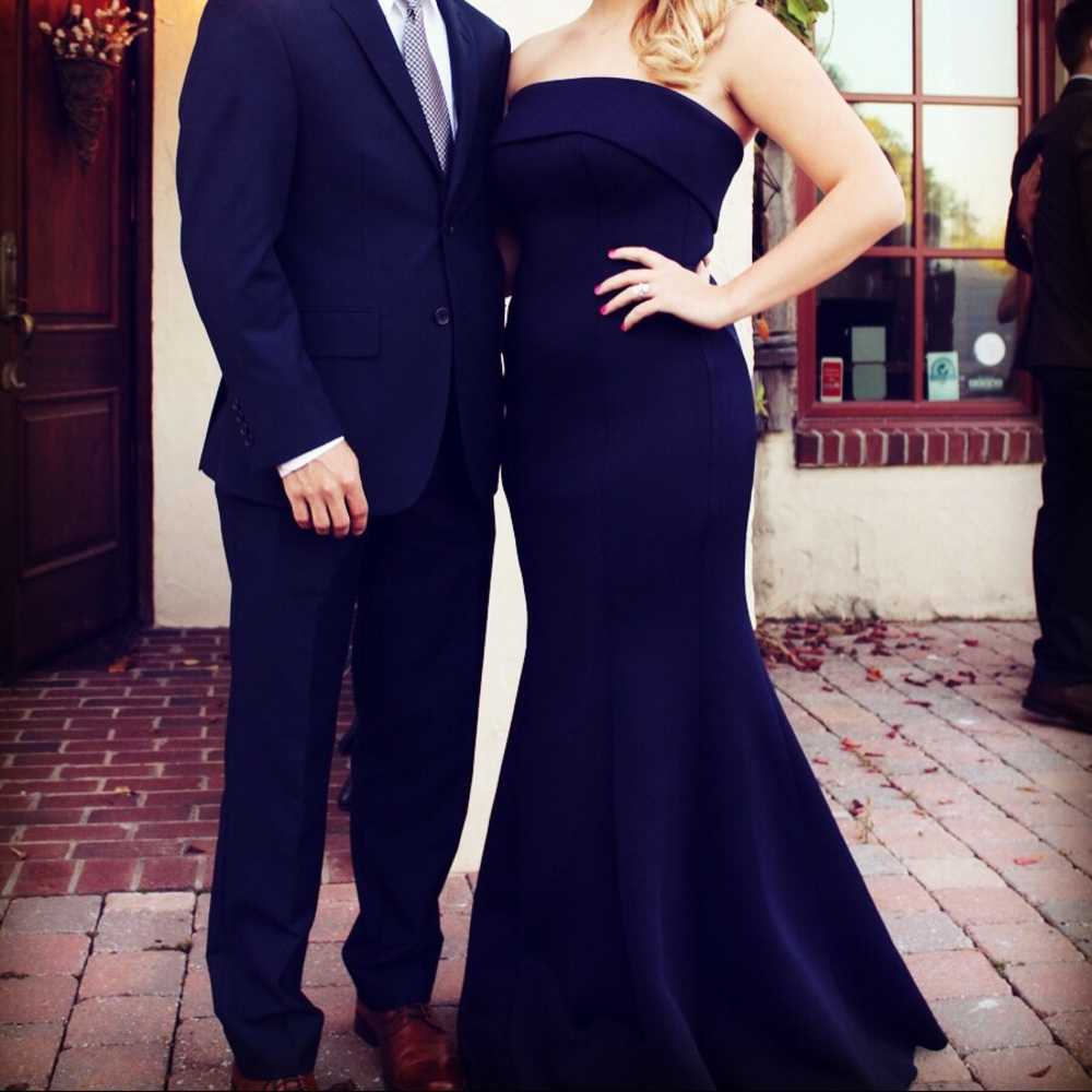 Navy formal dress